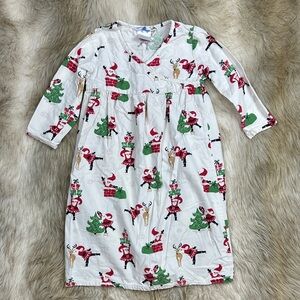 The Company Store Kids Nightgown - Christmas Santa Reindeer